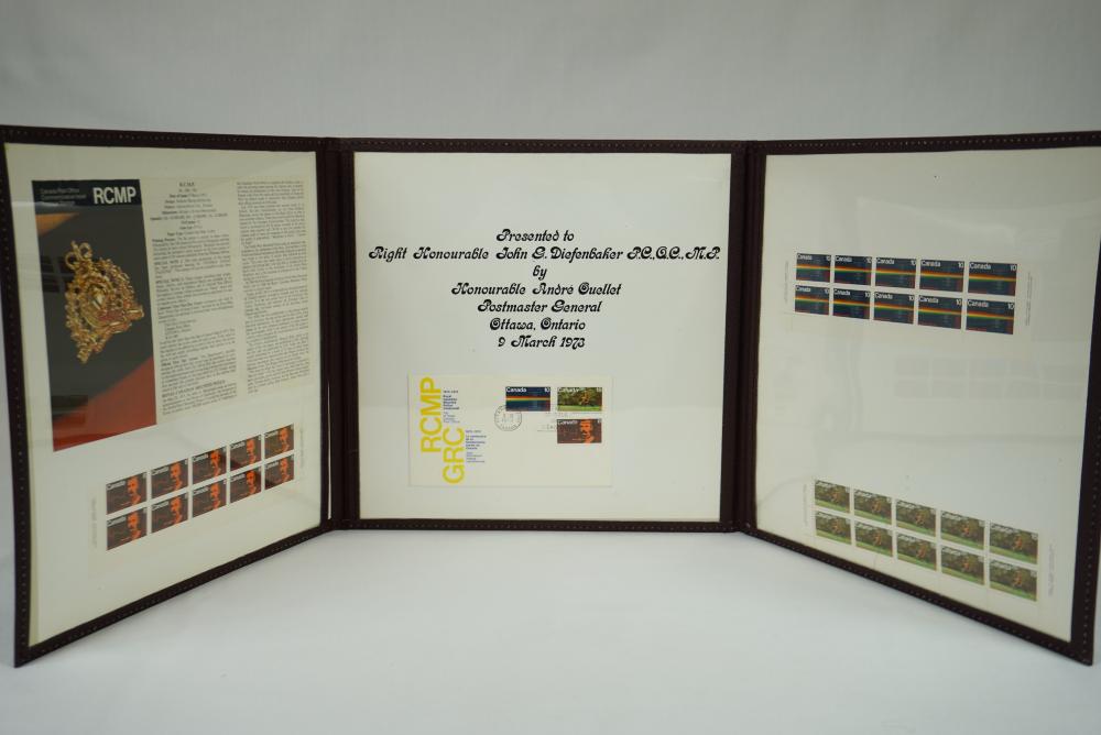 RCMP Postage Stamp Album First Day Cover 1973