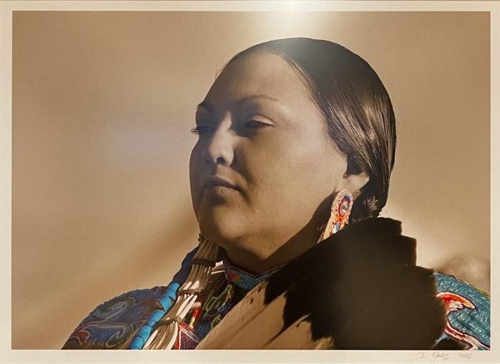 Stephanie Wuttunee (from the 'Pow Wow Series')