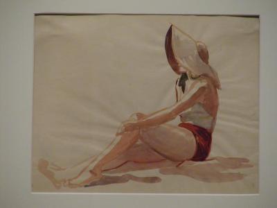 Woman in Bathing Suit
