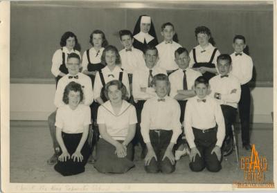 Photographic Print, grade VIII / 8, 1959 / 1960 Christ the King Separate School