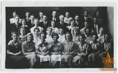 Photographic Print, Grade XII / 12, 1934 - 1935, high school graduating class