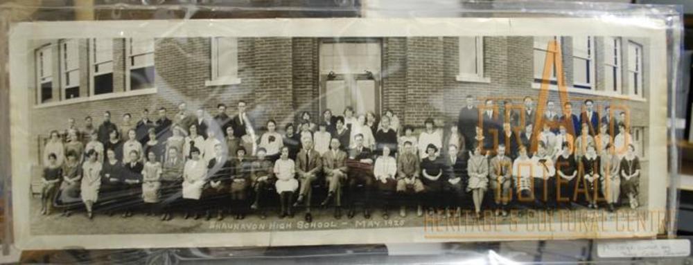Photograph; 1925 High School class photo