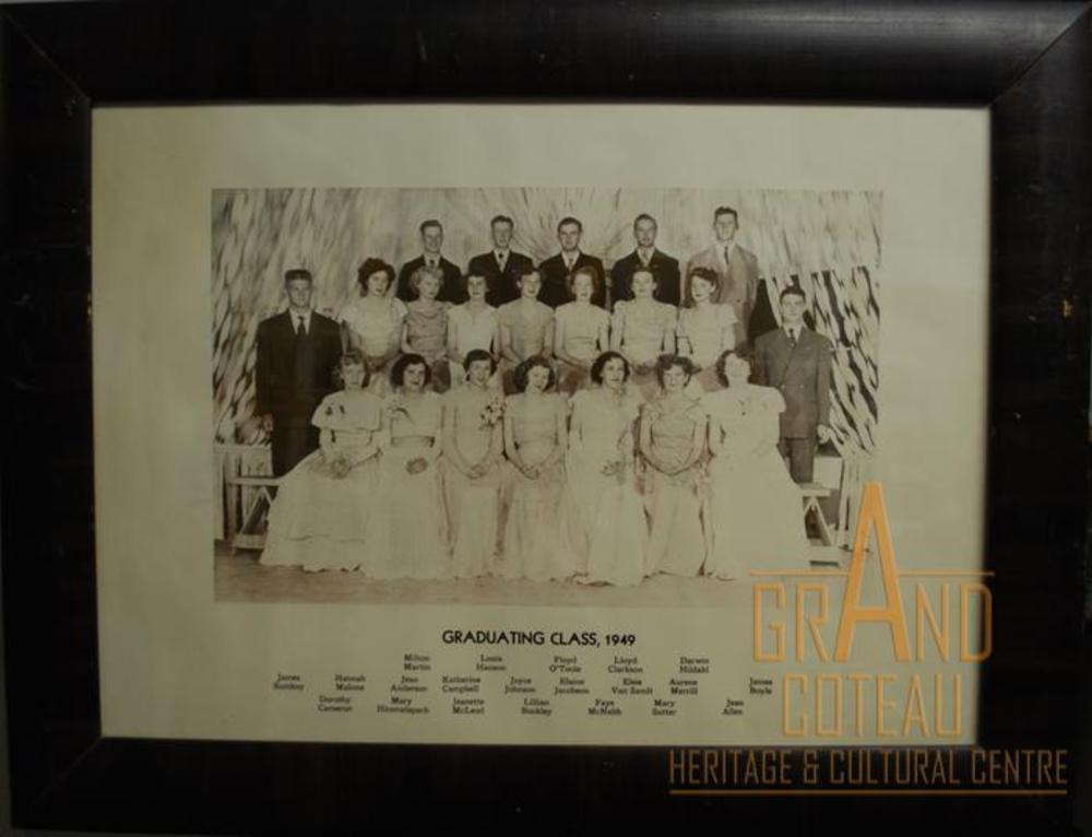 Photographic Print, grade XII / 12, 1948 - 1949, graduating class