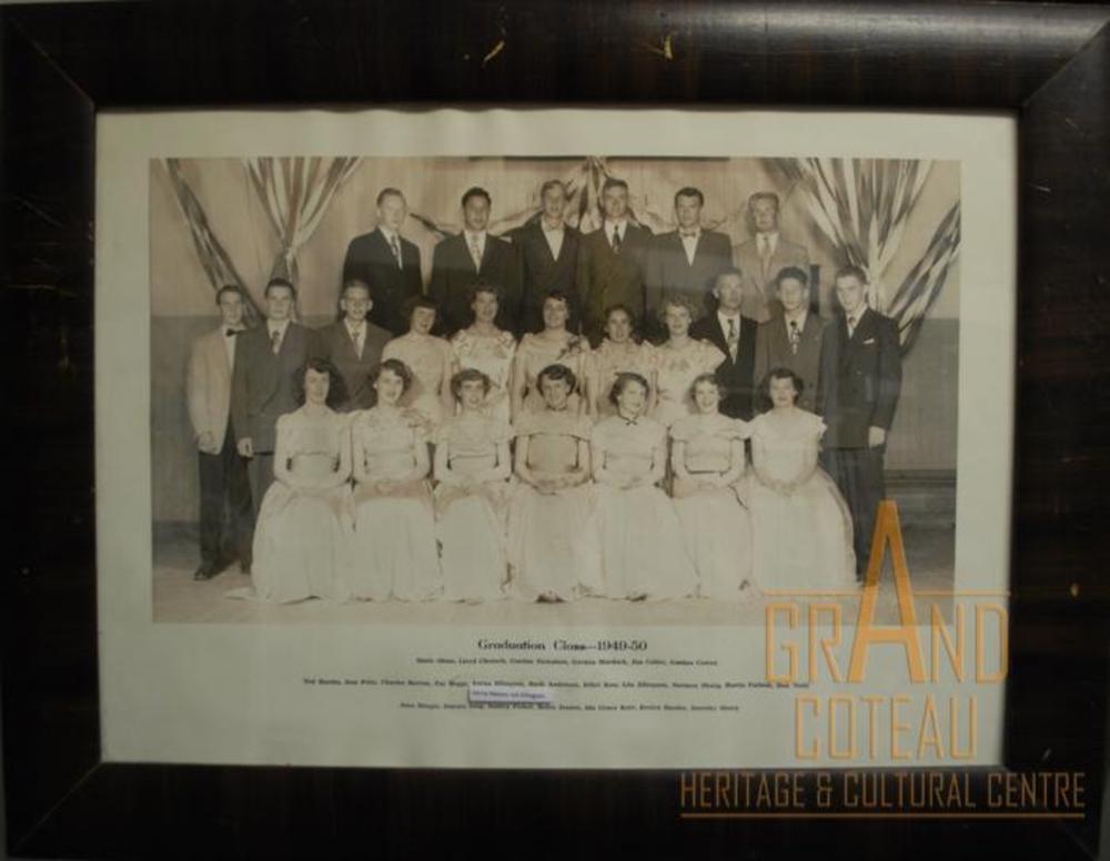 Photographic Print, grade XII / 12, 1949 - 1950, graduating class