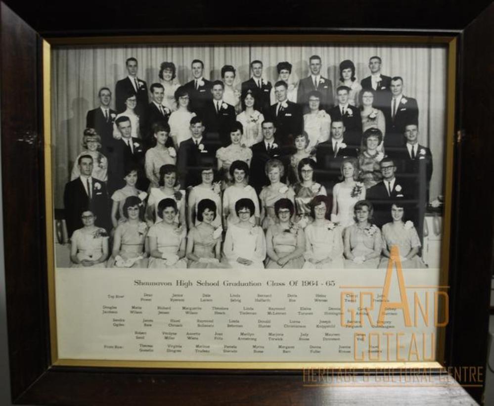 Photographic Print, grade XII / 12, 1964 - 1965, graduates