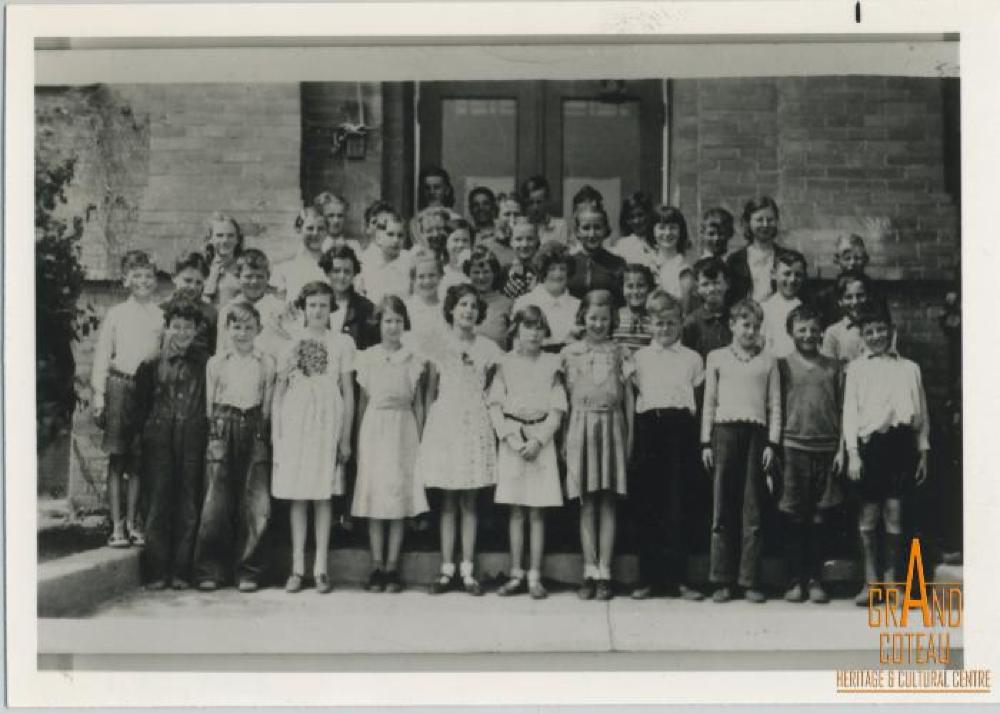 Photographic Print, grade VI / 6?, 1938 / 1939?, class photo