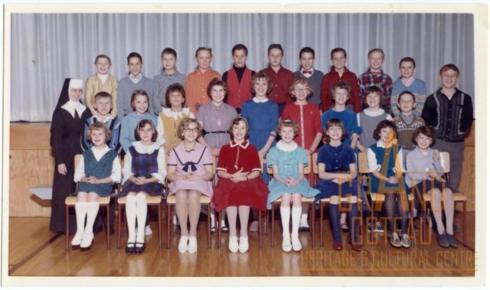 Photographic print, grade V / 5, 1966 - 1967, Christ the King Separate School