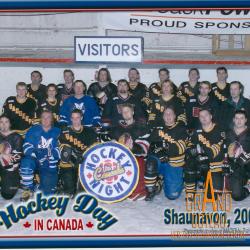 'Team Black', Primepro Allstar game, Hockey Day in Canada 2004