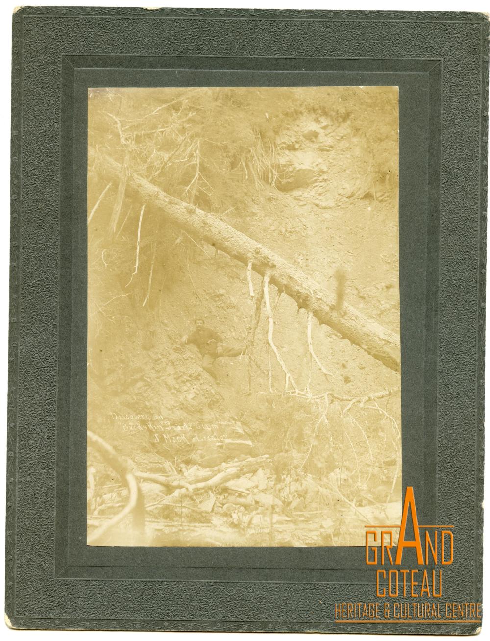 Photographic Print, Yukon prospector, J. Mack, locator