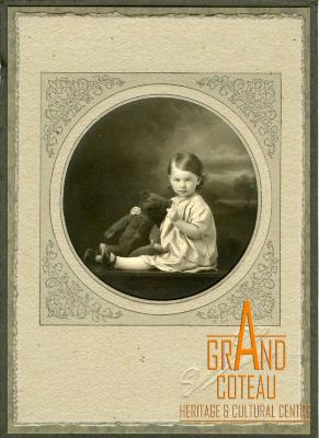 Photographic Print, likely Bernice Rosemary Thompson as a child