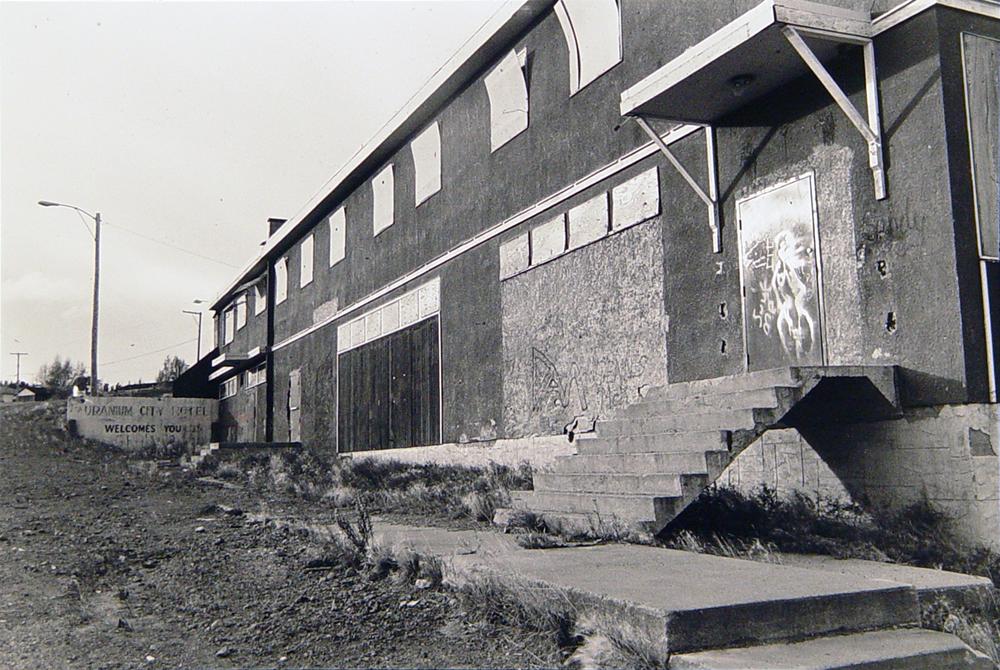 Closed Uranium City Hotel