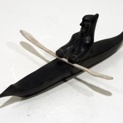 Hunter in Kayak