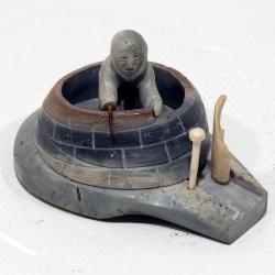 Man and Igloo