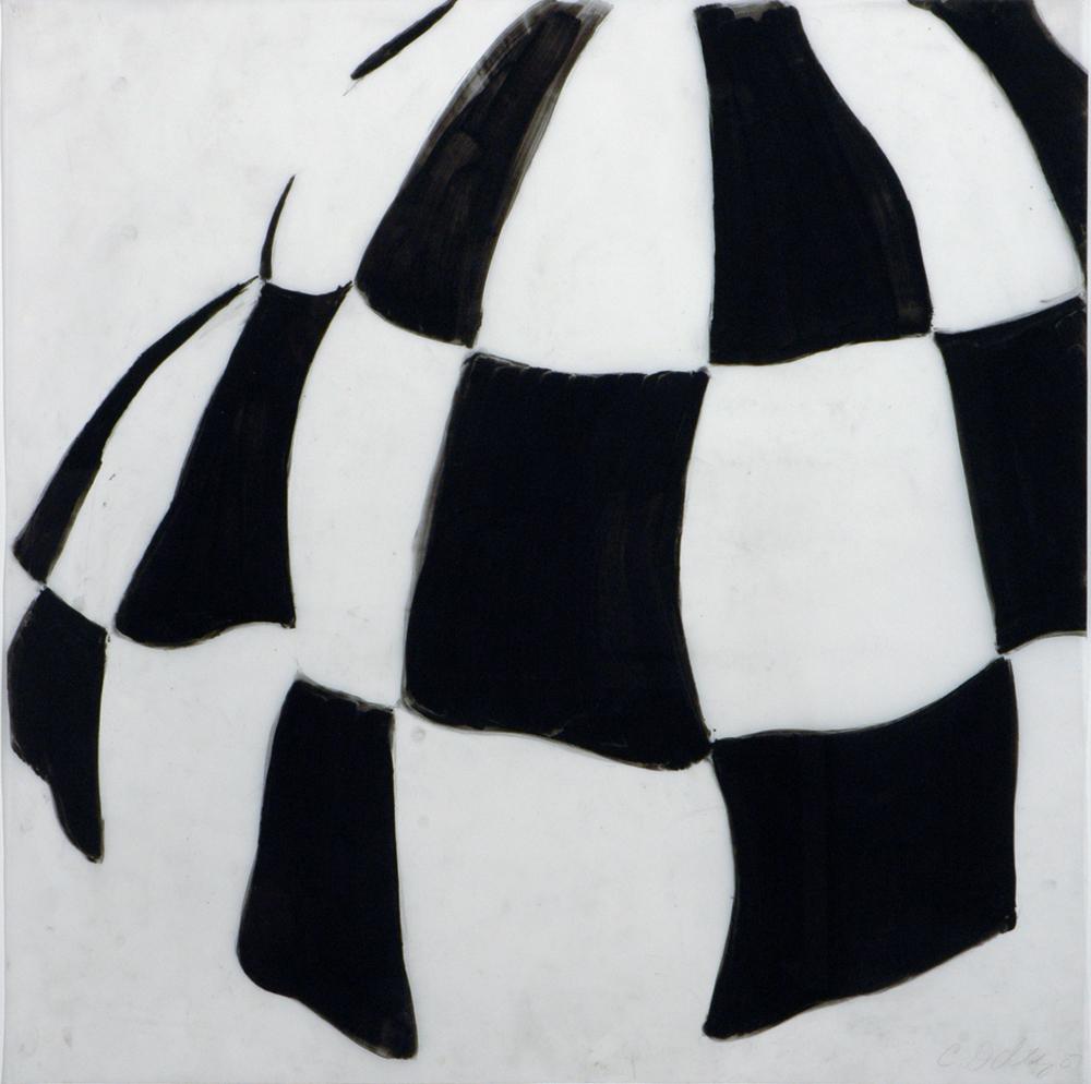 Untitled (black and white check)