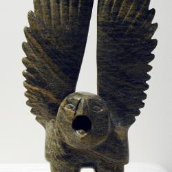 Owl With Outstretched Wings