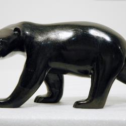 Striding Polar Bear