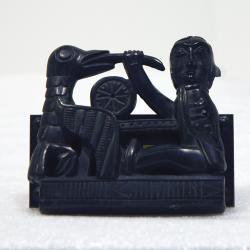 Panel Pipe (figure with bird)