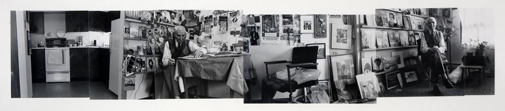 Dmytro Stryjek, Working in His House. 