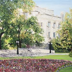 Qu'Appelle Hall Summer Sun 
