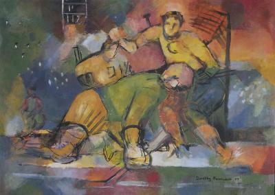 Untitled (Hockey Players)