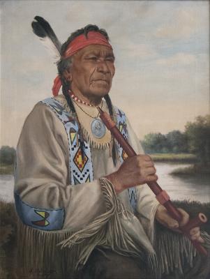 Chief Jumping Bear, Sioux, Standing Buffalo Res, Qu'appelle Valley