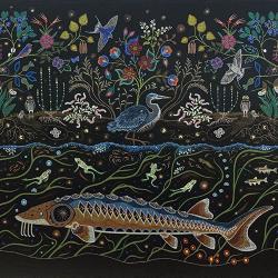 Every Dot a Prayer for the Saskatchewan Rivers