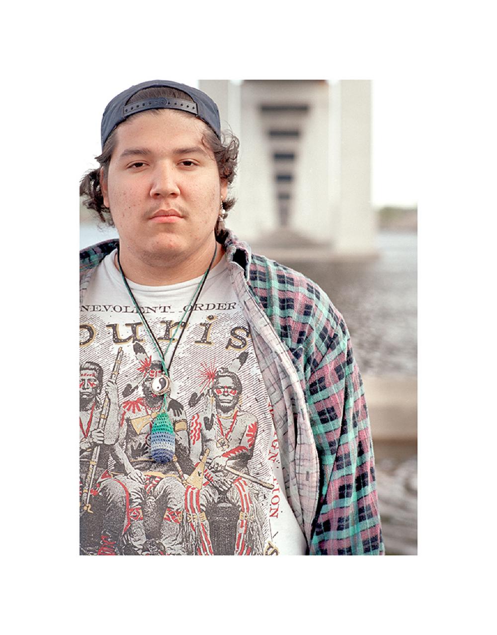 Pawnee Brothers (William Henry Jackson, photo, 1868) — Tee Shirt, 1993, Belleville, Ontario