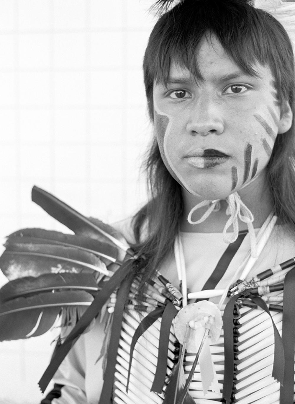 Returning the Gaze, Petey Parsian, Nakota/Ojibway/Cree, 1990, Winnipeg, Manitoba