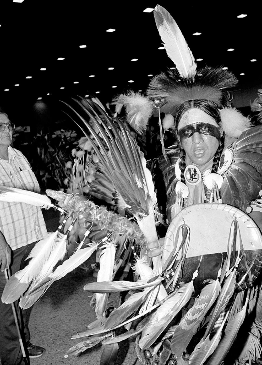 Ron Good Eagle, Comanche/Osage/ Sac & Fox, 1991, Winnipeg, Manitoba