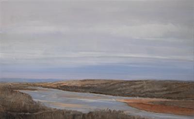 Bend in the River – North Saskatchewan River near Borden