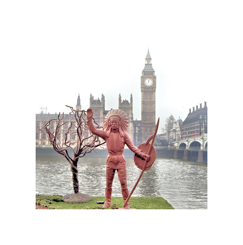 Peace Chief, along the Thames River, 2006, London, England
