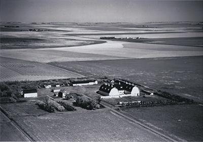 SK: Moose Jaw area  - "Picture Perfect" farm to N.E. of the city