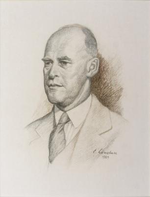 Portrait of Arthur Moxon
