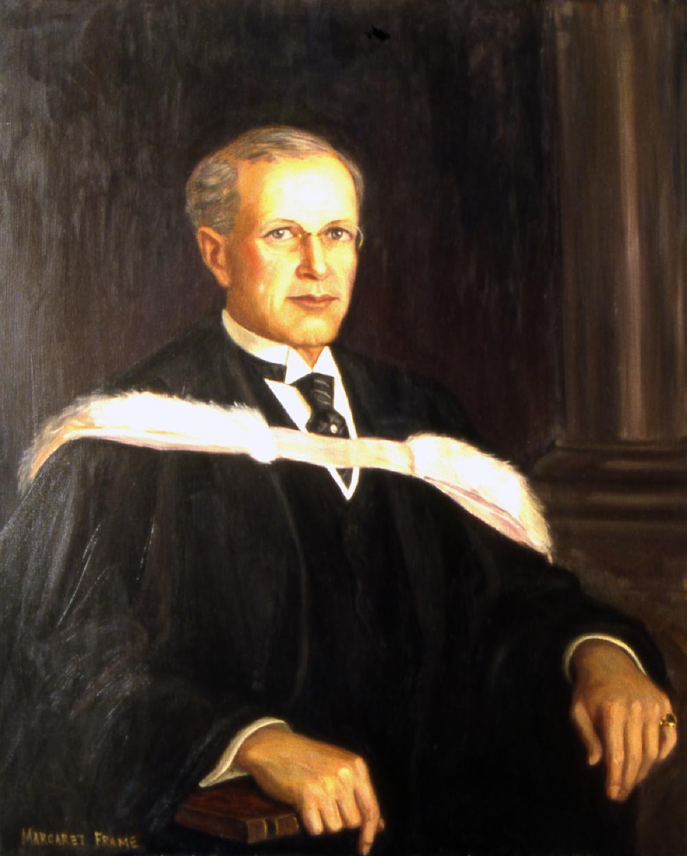 Portrait of Mr. Justice P.E. Mackenzie