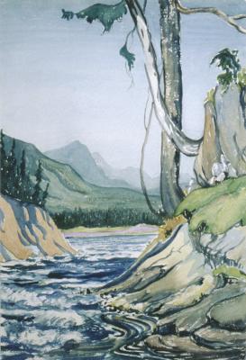 Three Sisters and Bow River