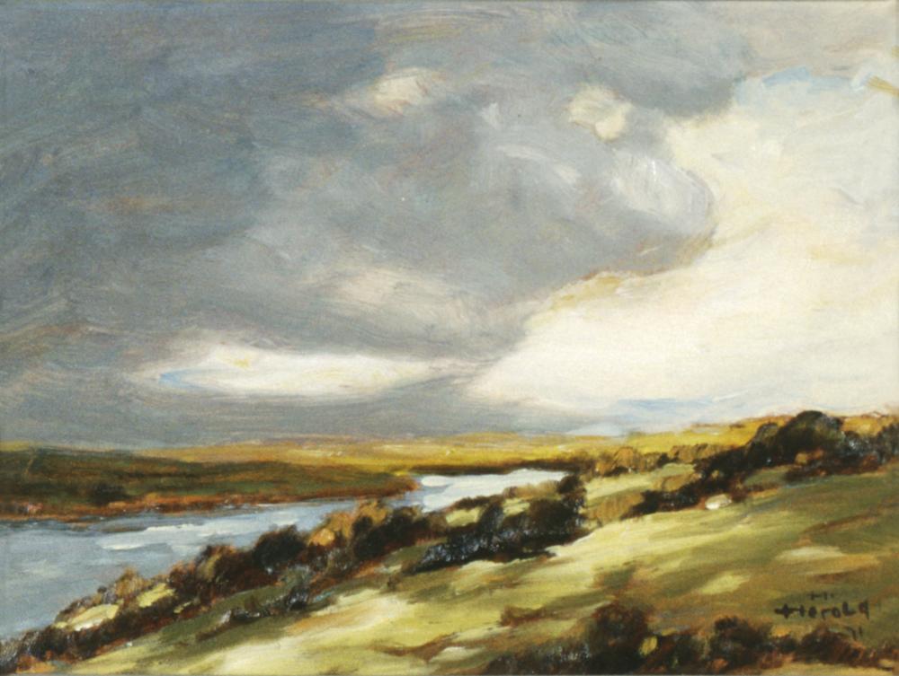 The North Saskatchewan River, Prairie Landscape