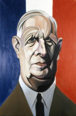 Portrait of Charles De Gaulle