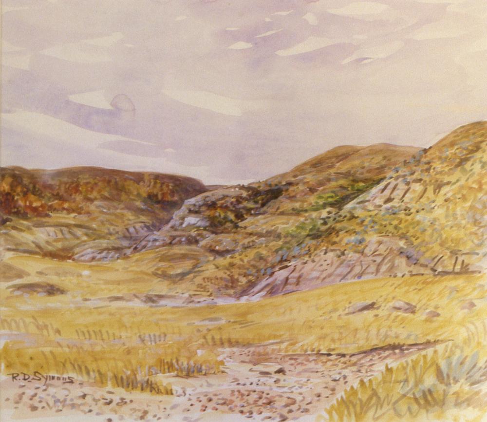 Landscape Scene, Hills At Big Muddy