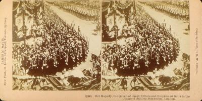 Her Majesty, the Queen of Great Britain and Empress of India in the Diamond Jubilee Procession London