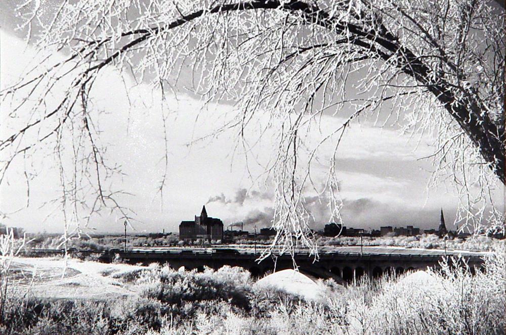 Saskatoon from President's Lawn, Winter