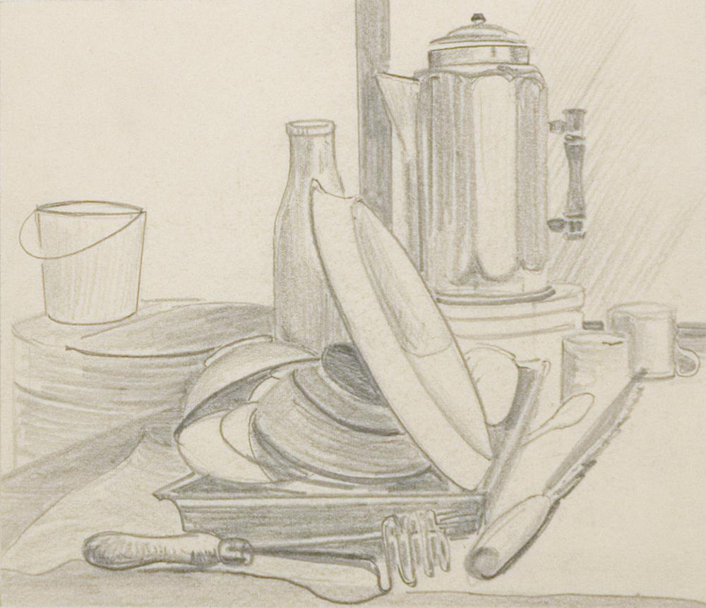 Sketch in Kitchen