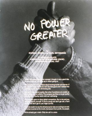 Untitled (No Greater Power) from the series: No Greater Power