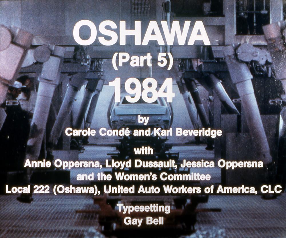Untitled (Oshawa, Part 5, 1984)  series: Oshawa - A History of CAW Local 222, Part V