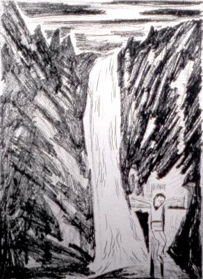 Waterfall Cross 111