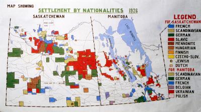 Settlement By Nationalities, 1926