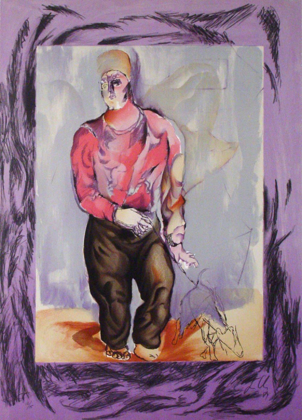 Man with Dog