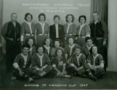 Meadow Cup Winners, Swift Current Softball Team, B Division Saskatchewan Champions (1947)