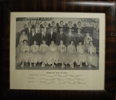 Photographic Print, grade XII / 12, 1954 - 1955, graduates