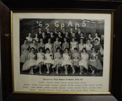 Photographic Print, grade XII / 12, 1961 - 1962, graduates