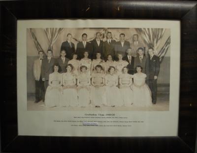 Photographic Print, grade XII / 12, 1949 - 1950, graduating class